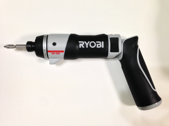 充電式 電動ドライバー Ryobi BD361 
